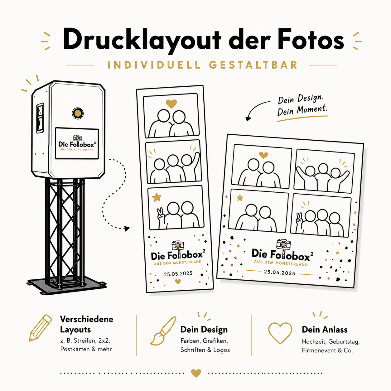 Beispielbild Drucklayout