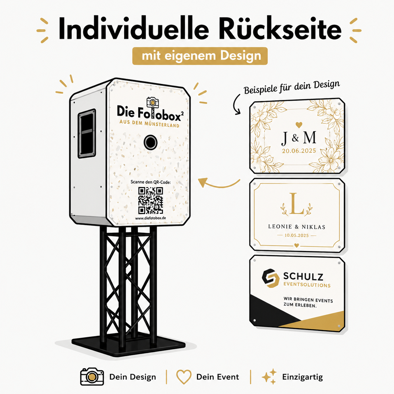 Beispielbild Personalisierte Rückseite